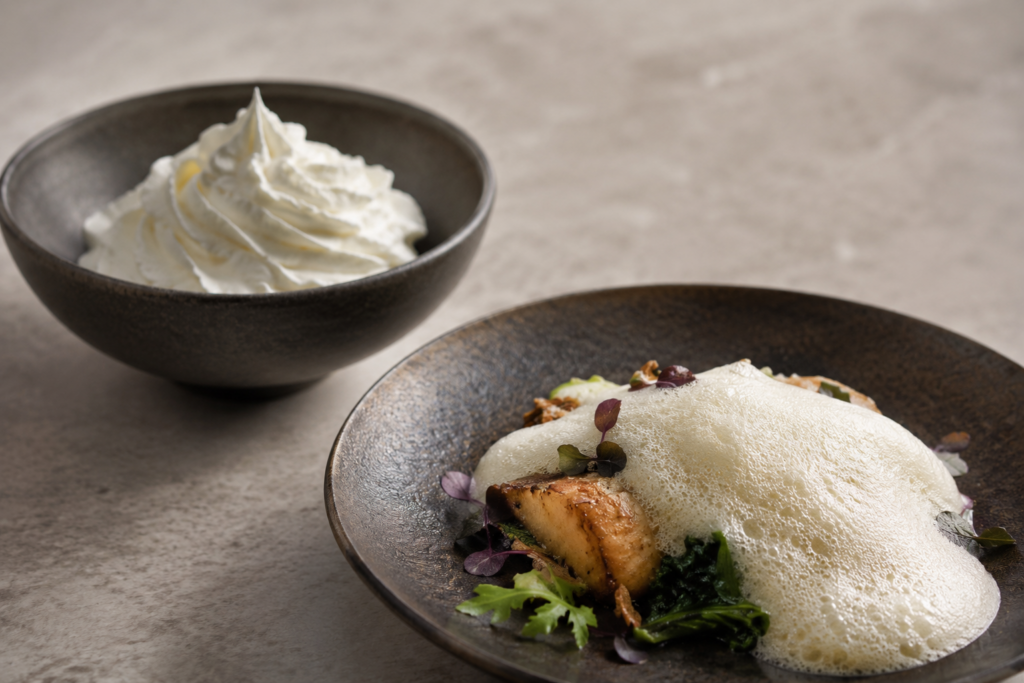 
Whipped Cream and Savoury Foams